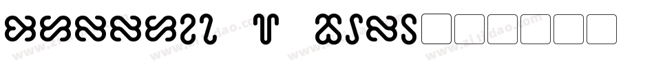 Gilliam 2 Bold字体转换